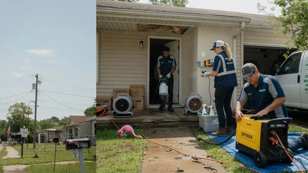 Storm Damage Water Removal in Claire City, SD near me